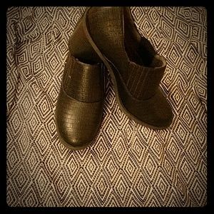 Relativity Black Leather Booties